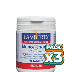 Pack 3x MENOPAUSE COMPLEX 30 COMPRIMIDOS LAMBERTS