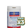 Pack 3x COMPLEJO DE GLUCOSAMINA Y FITODROITINA 120 COMPRIMIDOS LAMBERTS
