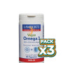 Pack 3x OMEGA 3 VEGANO 60 CÁPSULAS LAMBERTS