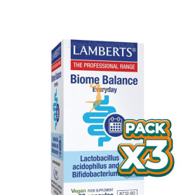 Pack 3x BIOME BALANCE EVERYDAY (DIARIO) 60 CÁPSULAS LAMBERTS