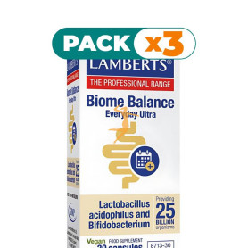 Pack 3x BIOME BALANCE EVERYDAY ULTRA (DIARIO ULTRA) 30 CÁPSULAS LAMBERTS