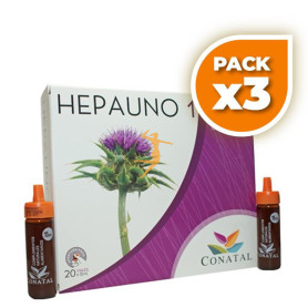 Pack 3x HEPAUNO 1 PLUS 20 VIALES 15Ml. CONATAL