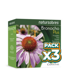 Pack 3x BRONOCHO PLUS 20 SOBRES CONATAL