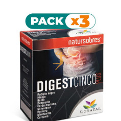 Pack 3x DIGESTCINCO PLUS 14 SOBRES CONATAL
