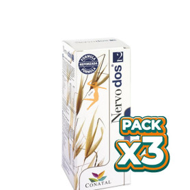 Pack 3x NERVODOS PLUS ASHWAGANDHA 14 SOBRES CONATAL