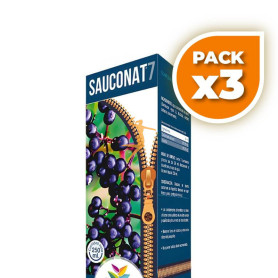 Pack 3x SAUCONAT 7 JARABE 250ML CONATAL