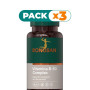 Pack 3x VITAMINA B-50 COMPLEJO 60 CÁPSULAS VEGETALES BONUSAN