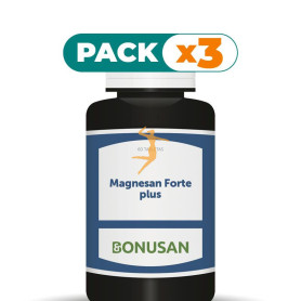 Pack 3x MAGNESAN FORTE PLUS 60 TABLETAS BONUSAN