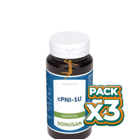 Pack 3x CPNI 1U 60 CÁPSULAS BONUSAN