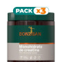 Pack 3x CREATINA EN POLVO (MONOHIDRATO) 350Gr. BONUSAN