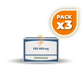 Pack 3x PEA 400Mg. 90 CÁPSULAS VEGETALES BONUSAN
