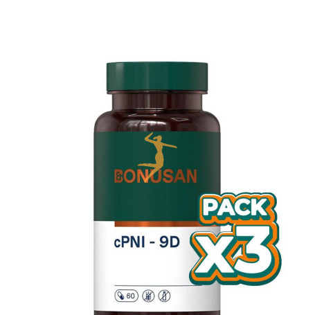Pack 3x CPNI - 9D 60 CÁPSULAS BONUSAN