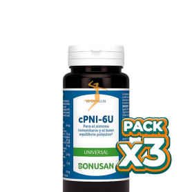 Pack 3x CPNI-6U 60 CAPSULAS BONUSAN