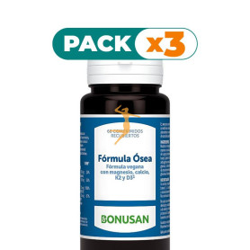 Pack 3x FÓRMULA ÓSEA 60 COMPRIMIDOS BONUSAN