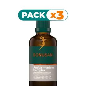 Pack 3x ARNICA MONTANA COMPLEX 50ML BONUSAN