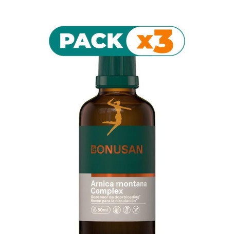 Pack 3x ARNICA MONTANA COMPLEX 50ML BONUSAN