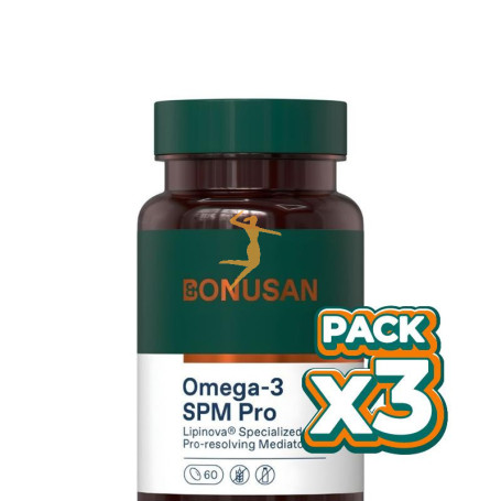 Pack 3x OMEGA-3 SPM PRO 60 PERLAS BONUSAN