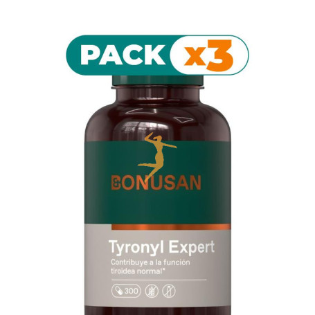 Pack 3x TYRONYL EXPERT 300 CÁPSULAS BONUSAN