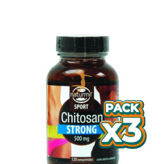 Pack 3x CHITOSAN STRONG 120 COMPRIMIDOS NATURMIL SPORT