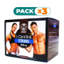 Pack 3x L-CARNITINA STRONG 20 AMPOLLAS 15Ml. NATURMIL SPORT