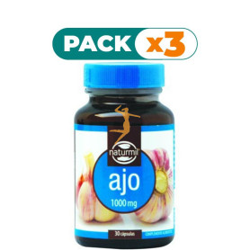 Pack 3x AJO 1.000Mg. 30 PERLAS NATURMIL
