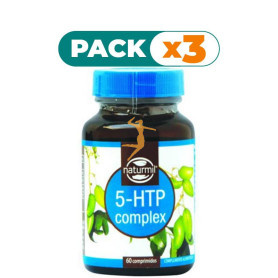Pack 3x 5HTP 100Mg. 60 COMPRIMIDOS NATURMIL