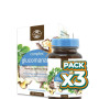 Pack 3x GLUCOMANANO COMPLEX 500Mg. 60 CÁPSULAS NATURMIL