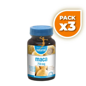 Pack 3x MACA 750Mg. 60 COMPRIMIDOS NATURMIL