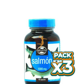 Pack 3x SALMÓN 1.000Mg. 45 PERLAS NATURMIL
