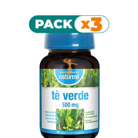 Pack 3x TE VERDE 500Mg 90 CÁPSULAS NATURMIL