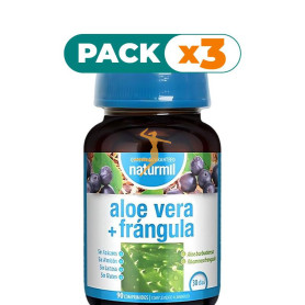 Pack 3x ALOE VERA + FRANGULA 90 COMPRIMIDOS NATURMIL