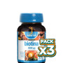 Pack 3x BIOTINA 500MG 90 COMPRIMIDOS NATURMIL