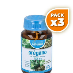 Pack 3x ORÉGANO COMPLEX 1500MG 60 CÁPSULAS NATURMIL