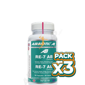 Pack 3x RE-7 AB COMPLEX 60 CÁPSULAS AIRBIOTIC