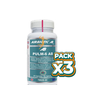 Pack 3x PULM-6 AB 60 CÁPSULAS AIRBIOTIC