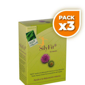 Pack 3x SILYFIT 60 CÁPSULAS 100% NATURAL