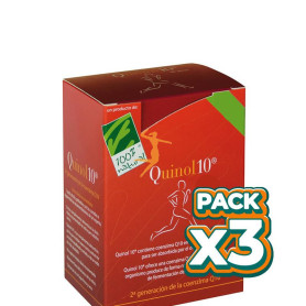 Pack 3x QUINOL10 100Mg. 30 CÁPSULAS 100% NATURAL