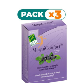 Pack 3x MAQUICONFORT 30 CÁPSULAS 100% NATURAL