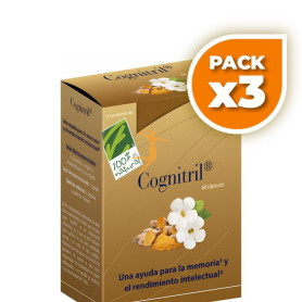 Pack 3x COGNITRIL 60 CÁPSULAS 100% NATURAL