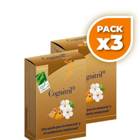 Pack 3x COGNITRIL 30 CÁPSULAS 100% NATURAL