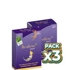 Pack 3x RESILIENS DEPORTE 30 CÁPSULAS 100% NATURAL