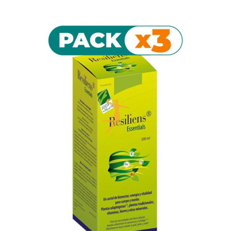 Pack 3x RESILIENS ESSENTIALS 500Ml. 100% NATURAL