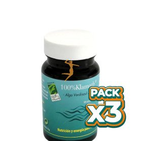 Pack 3x ALGA KLAMATH 90 COMPRIMIDOS 100% NATURAL