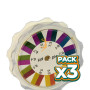 Pack 3x CINTA REACTIVA PARA MEDIR PH DE 4,9 - 7,9 100% NATURAL