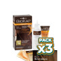 Pack 3x TINTE NUTRICOLOR 6.0 RUBIO TABACO 140Ml. BIOKAP