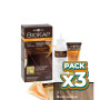 Pack 3x TINTE NUTRICOLOR 7.1 RUBIO SUECO 140Ml. BIOKAP