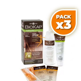 Pack 3x CREMA DECOLORANTE NUTRICOLOR 0.0 140Ml. BIOKAP