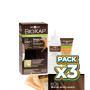 Pack 3x TINTE NUTRICOLOR DELICATO 6.06 RUBIO OSCURO HABANA 140Ml. BIOKAP