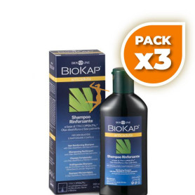 Pack 3x CHAMPÚ ANTICAIDA BIOKAP 200Ml. BIOKAP