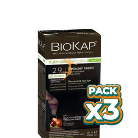 Pack 3x RAPID DELICATO 2.90 CASTAÑO OSCURO CHOCOLATE 135 ML BIOKAP